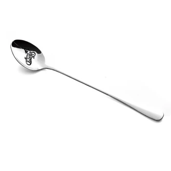 Merry Christmas Long Handle Coffee Tea Drink Mixing Spoon Stainless Steel Christmas Party Printing Teaspoon Tableware Gift T0776
Merry Christmas Long Handle Coffee Tea Drink Mixing Spoon Stainless Steel Christmas Party Printing Teaspoon Tableware Gift T0776