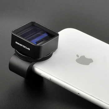 MINIFOCUS 1.33X Anamorphic Lens Deformation Mobile Phone Lens Widescreen Movie Wide-Angle Camera Lens for iPhone/Samsung Phones
MINIFOCUS 1.33X Anamorphic Lens Deformation Mobile Phone Lens Widescreen Movie Wide-Angle Camera Lens for iPhone/Samsung Phones