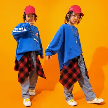 Kid Hip Hop Clothing Casual Blue Shirt Hoodie Top Jeans Pants for Girls Boy Jazz Dance Costume Ballroom Dancing Clothes Wear
Kid Hip Hop Clothing Casual Blue Shirt Hoodie Top Jeans Pants for Girls Boy Jazz Dance Costume Ballroom Dancing Clothes Wear