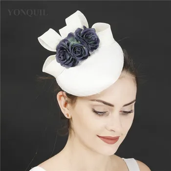 High quatity satin fashion wedding flower fascinator hat for elegant women bride show headpiece headband mesh hair accessories
High quatity satin fashion wedding flower fascinator hat for elegant women bride show headpiece headband mesh hair accessories