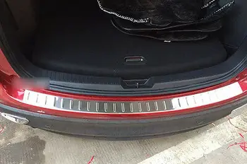Outer Rear Bumper Protector Sill plate cover For Mazda CX-5 CX5 2012 - 2015 
Outer Rear Bumper Protector Sill plate cover For Mazda CX-5 CX5 2012 - 2015