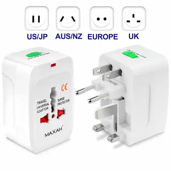 Universal Travel Adapter Multi Plug Charger Worldwide Use Automobile Accessories
Universal Travel Adapter Multi Plug Charger Worldwide Use Automobile Accessories