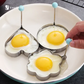 VandHome 5 Pcs/Set Cute Egg Pancake Maker Stainless Steel Egg Pancake Forms Kitchen Egg Cooker Tools For Kids Frying Egg Molds
VandHome 5 Pcs/Set Cute Egg Pancake Maker Stainless Steel Egg Pancake Forms Kitchen Egg Cooker Tools For Kids Frying Egg Molds