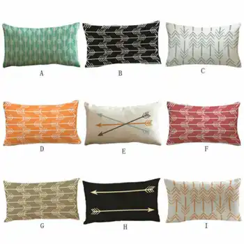 Arrow Pattern Cotton Linen Pillowcase Sofa Waist Cushion Cover 18'' for Home Office Room Decor Textile Throw Pillow Cover
Arrow Pattern Cotton Linen Pillowcase Sofa Waist Cushion Cover 18'' for Home Office Room Decor Textile Throw Pillow Cover