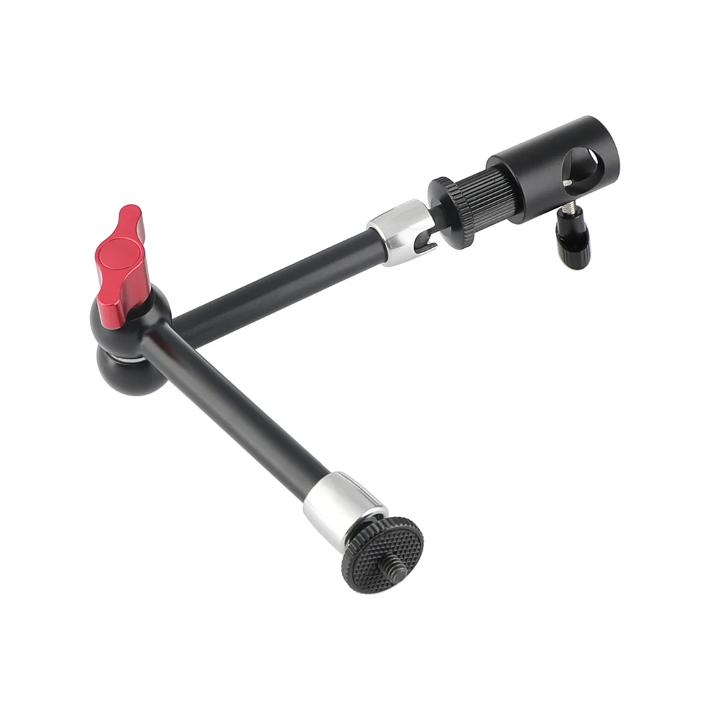 CAMVATE Upgraded 11" Magic Articulating Arm With 1/4'' Male Threads & Light Stand Head Adapter C2575
CAMVATE Upgraded 11" Magic Articulating Arm With 1/4'' Male Threads & Light Stand Head Adapter C2575