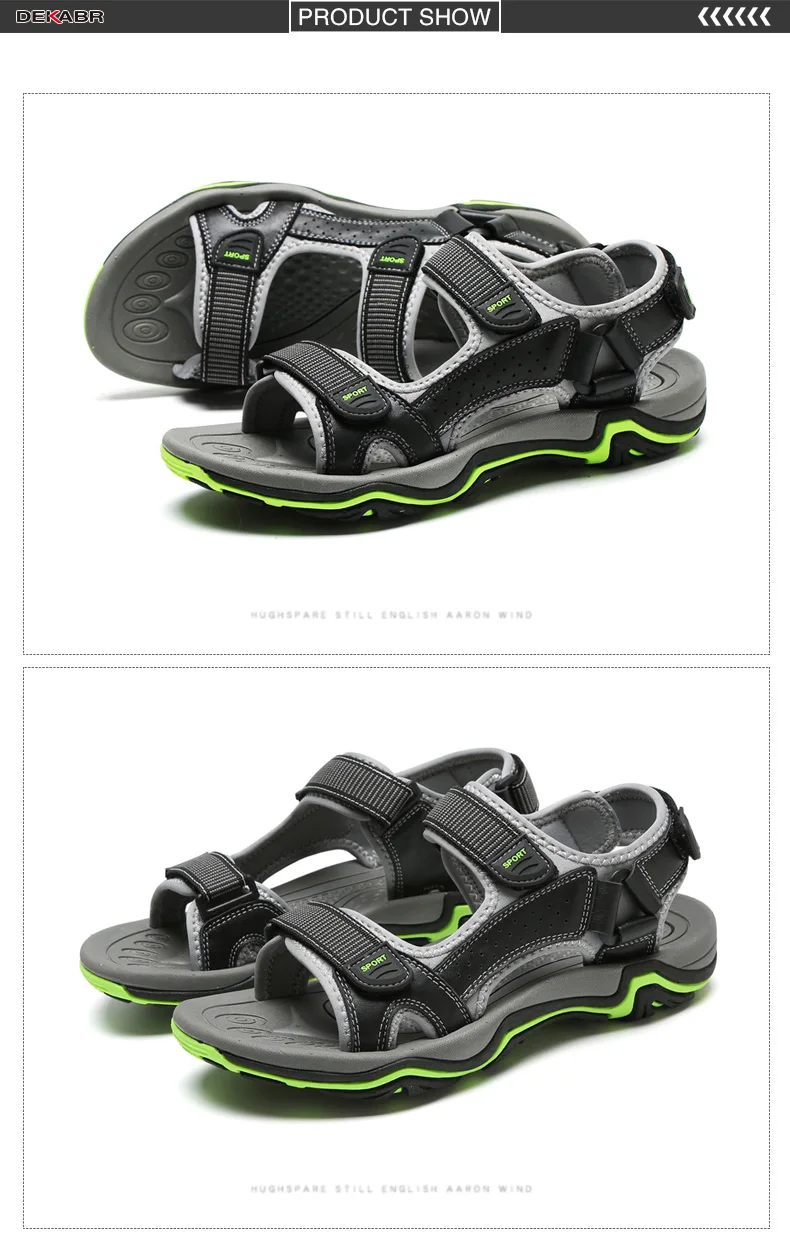 DEKABR High Quality Summer Men Sandals Real Leather NonSplit Soft Comfortable Men Shoes New Fashion Men Casual Shoes Size 39~45 H243b8d47e4a5468b98c38ee82bfe11d1l - DEKABR High Quality Summer Men Sandals Real Leather NonSplit Soft Comfortable Men Shoes New Fashion Men Casual Shoes Size 39~45