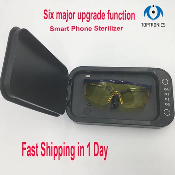 Six Major Upgrade Function Full-automatic Multifunctional Moblie Phone Disinfector Dual UV Sterilization Mask Phone Sterilizer
Six Major Upgrade Function Full-automatic Multifunctional Moblie Phone Disinfector Dual UV Sterilization Mask Phone Sterilizer