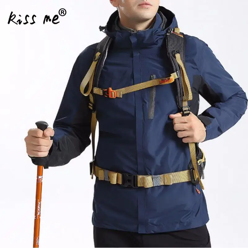 

Plus Size Hiking Jackets Windproof Men Women Spring Autumn Waterprooof Outdoor Camping Trekking Climbing Windbreaker Male Coats