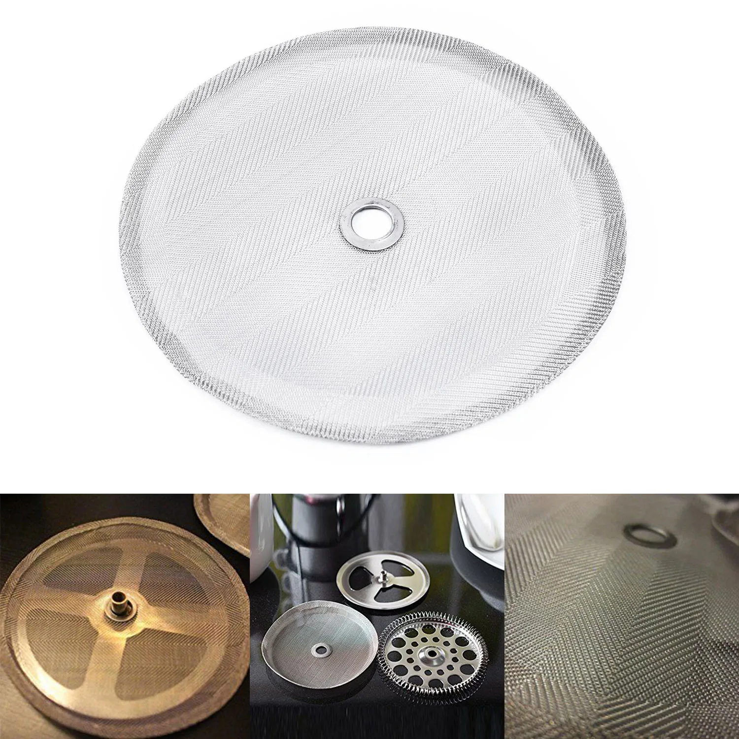 Coffee Mesh Press Filter Stainless Steel fit Replacement Screens Parts Cafetiere Universal
Coffee Mesh Press Filter Stainless Steel fit Replacement Screens Parts Cafetiere Universal