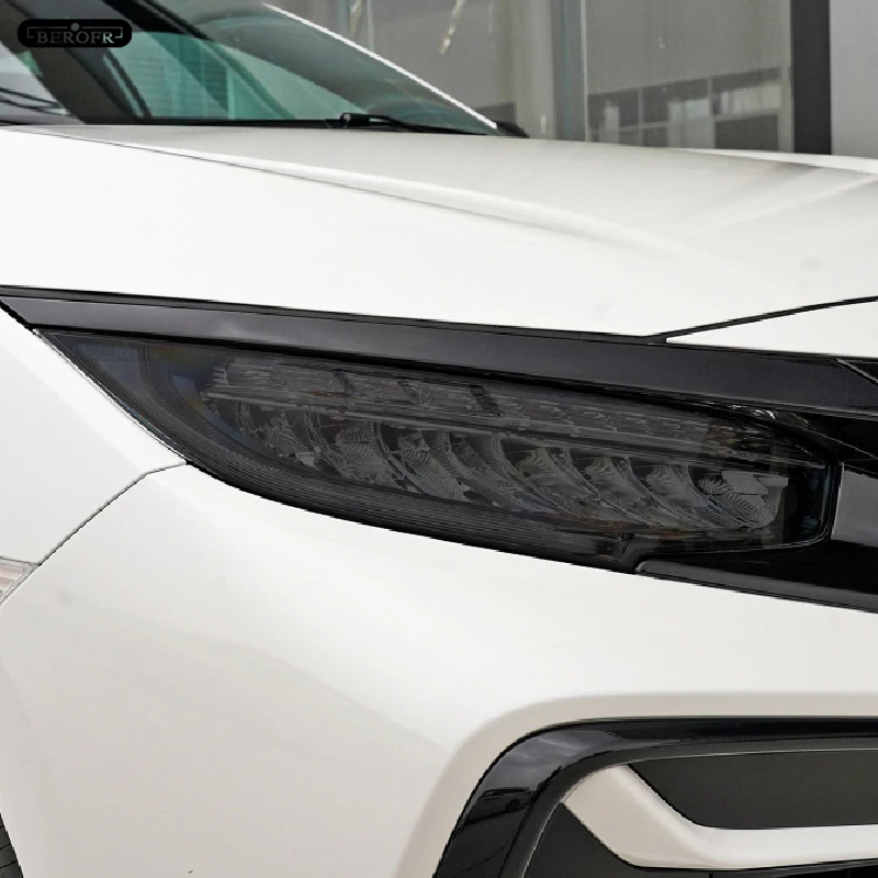 Автомобильная передняя фара Черная защитная пленка защита прозрачная зеркальсветильник Наклейка для Honda Civic Accord 10th 2019 аксессуары 
Автомобильная передняя фара Черная защитная пленка защита прозрачная зеркальсветильник Наклейка для Honda Civic Accord 10th 2019 аксессуары