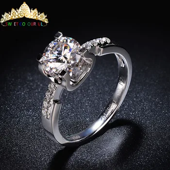 100% 14K Gold ring 1ct D color VVS Moissanite Diamond Ring Wedding ring With national certificate D01
100% 14K Gold ring 1ct D color VVS Moissanite Diamond Ring Wedding ring With national certificate D01