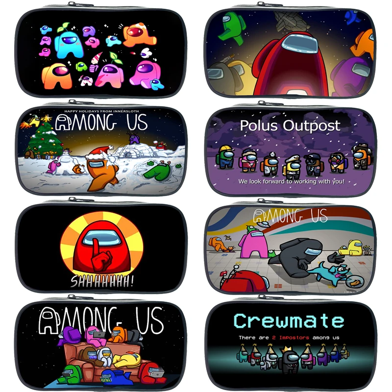 Students Game Among Us Pen Bag Kids Cartoon Pencil Case Boys Anime Pencil Box School Stationery Storage Bag Girls Makeup Bags
Students Game Among Us Pen Bag Kids Cartoon Pencil Case Boys Anime Pencil Box School Stationery Storage Bag Girls Makeup Bags