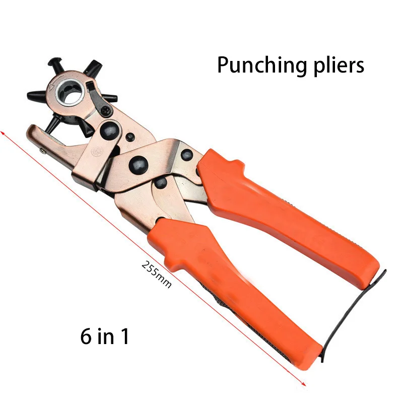 Revolving Punching Stitching Plier Punch Tool Round Hole Perforator For Leather Strap Watch Band Belt Hollow Puncher
Revolving Punching Stitching Plier Punch Tool Round Hole Perforator For Leather Strap Watch Band Belt Hollow Puncher