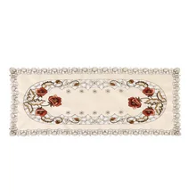 Tablecloth Rectangle Vintage Embroidered Lace Floral 40*85cmTable Cloth Mat Wedding Parties Celebrations Kitchen Decoration
Tablecloth Rectangle Vintage Embroidered Lace Floral 40*85cmTable Cloth Mat Wedding Parties Celebrations Kitchen Decoration