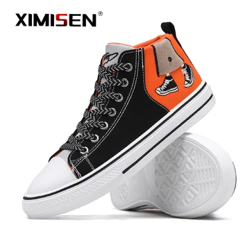 XIMISEN Cartoon Men's High Top Fashion Sneakers Hot Sale Comfortable Man Casual Shoes Non-slip Breathable Men Shoes
XIMISEN Cartoon Men's High Top Fashion Sneakers Hot Sale Comfortable Man Casual Shoes Non-slip Breathable Men Shoes