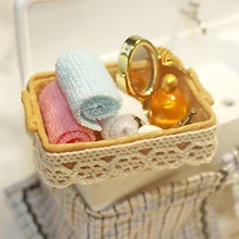 Dollhouse Bathroom Basket Kid's Toy Dollhouse Ornament Furniture Decor Gifts
Dollhouse Bathroom Basket Kid's Toy Dollhouse Ornament Furniture Decor Gifts