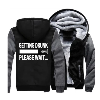 Funny Streetwear Hoodies Getting Drunk Please Wait Sweatshirt Men Winter Fleece Thick Wame Hooded Sportswear Coat Hoodie Jackets 
Funny Streetwear Hoodies Getting Drunk Please Wait Sweatshirt Men Winter Fleece Thick Wame Hooded Sportswear Coat Hoodie Jackets