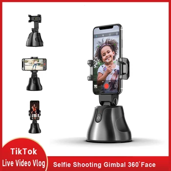 Auto Smart Object Shooting Phone Holder Camera Smartphone Stand Gimbal 360 Rotation Auto Face Tracking For Photo Video Vlog Live
Auto Smart Object Shooting Phone Holder Camera Smartphone Stand Gimbal 360 Rotation Auto Face Tracking For Photo Video Vlog Live