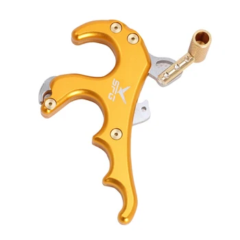 Outdoor 4 Finger Bow Release Caliper Thumb Trigger Grip Compound Bow Hunting Archery Aid Hunting Shooting Accessories
Outdoor 4 Finger Bow Release Caliper Thumb Trigger Grip Compound Bow Hunting Archery Aid Hunting Shooting Accessories