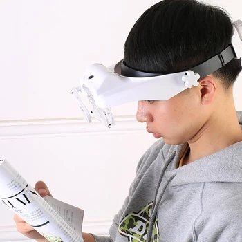 HLZS-1.5X 2X 8X LED Illumination Magnifying Glass Lab Cosmetology Tattoo Eyebrows Surgical Phone Repair Helmet Magnifier 81000S
HLZS-1.5X 2X 8X LED Illumination Magnifying Glass Lab Cosmetology Tattoo Eyebrows Surgical Phone Repair Helmet Magnifier 81000S