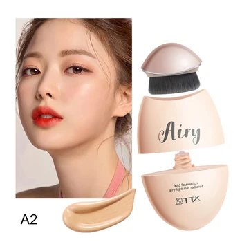 Moisturizing Cover Blemishes Even Skin Tone Face Foundation Makeup Primer Multifunctional Brush Liquid Foundation
Moisturizing Cover Blemishes Even Skin Tone Face Foundation Makeup Primer Multifunctional Brush Liquid Foundation
