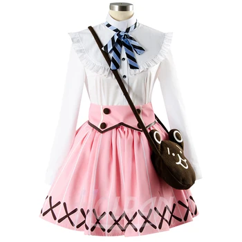 Female oriented games Anime A3! cosplay costume summer formation Rurikawa Yuki shirt skirt suit Halloween party summer dress
Female oriented games Anime A3! cosplay costume summer formation Rurikawa Yuki shirt skirt suit Halloween party summer dress
