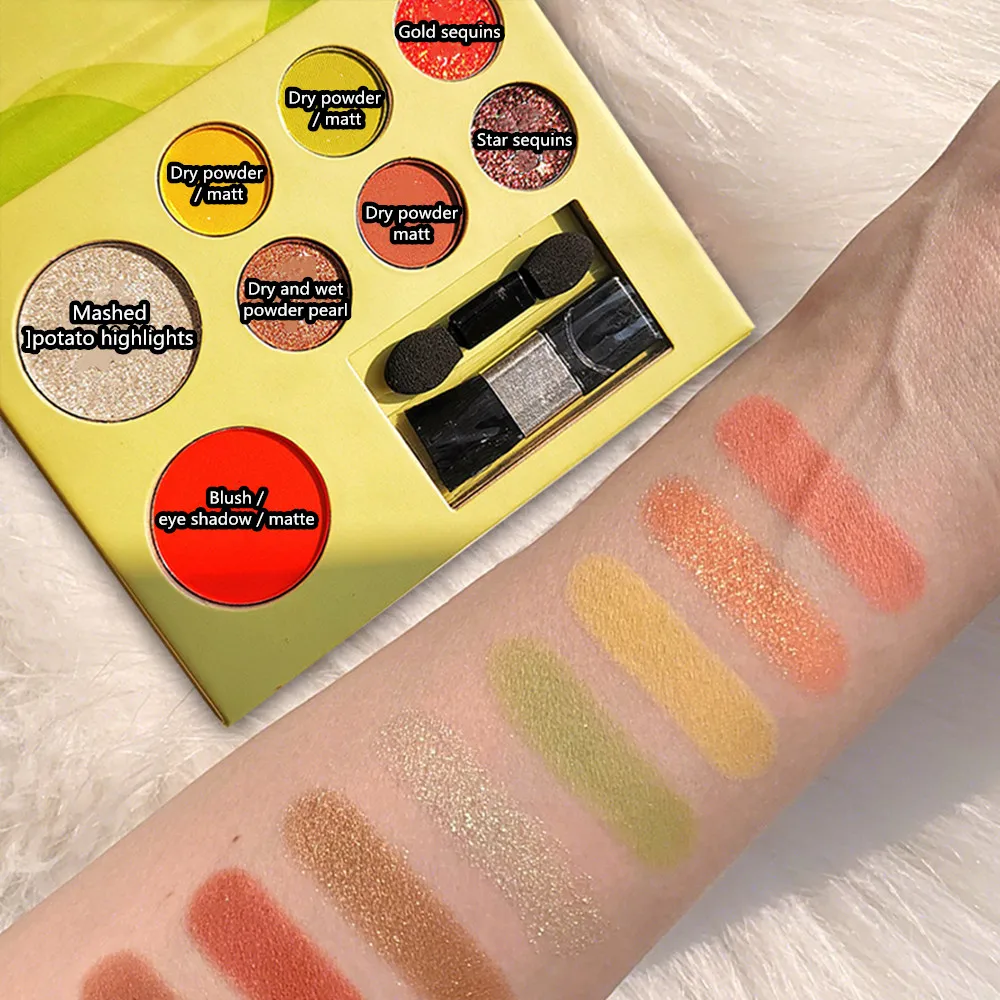 Hot Eyeshadow Palette Powder Pear l Eyeshadow Palette Glitter Eye Shadow Makeup Nude Beauty Makeup set Cosmetics Tools
Hot Eyeshadow Palette Powder Pear l Eyeshadow Palette Glitter Eye Shadow Makeup Nude Beauty Makeup set Cosmetics Tools