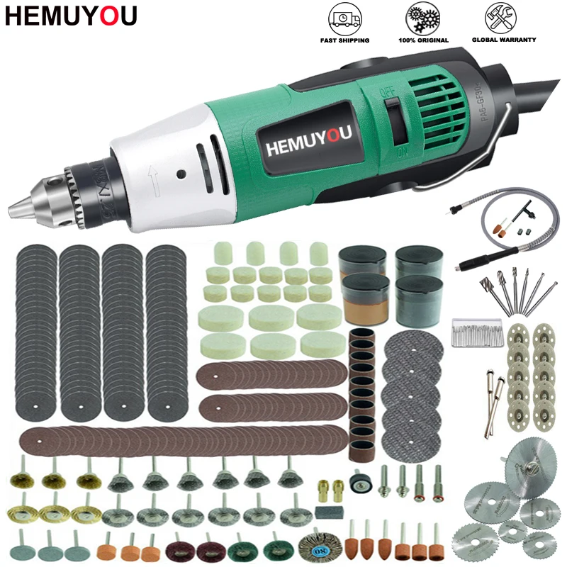 Электрическая дрель Dremel шлифовальный станок гравер Ручка Мини Электрический