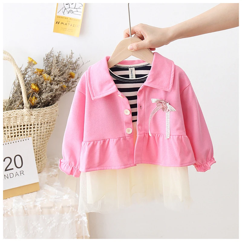 Sodawn Baby Girls Clothes Set 2020 Autumn Long Sleeve Striped Patchwork Mesh Tutu Dress + Cardigans 2Pcs Outerwear
Sodawn Baby Girls Clothes Set 2020 Autumn Long Sleeve Striped Patchwork Mesh Tutu Dress + Cardigans 2Pcs Outerwear