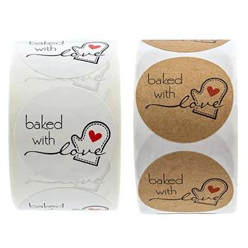 500PCS Round Labels Handmade Kraft Paper Packaging Sticker for Candy Dragee Bag Gift Box Packing Backed Wedding Thanks Stickers
500PCS Round Labels Handmade Kraft Paper Packaging Sticker for Candy Dragee Bag Gift Box Packing Backed Wedding Thanks Stickers