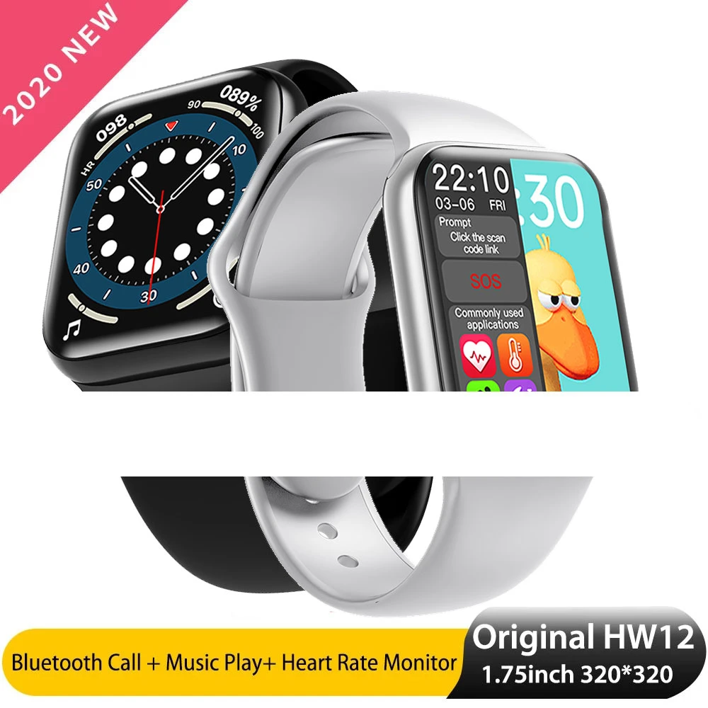 HW12 Smart Watch Android Ios Watch Series 6 Clone 40mm 1.57" Screen Heart Rate Bluetooth Call W26 Pro Smartwatch PK W46 IWO13 12
HW12 Smart Watch Android Ios Watch Series 6 Clone 40mm 1.57" Screen Heart Rate Bluetooth Call W26 Pro Smartwatch PK W46 IWO13 12