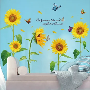 Removable Sunflower Vinyl Art Home Wall Sticker Bedroom Room Decal Decoration DIY Romantic Flowers Home Decoration For Bedroom
Removable Sunflower Vinyl Art Home Wall Sticker Bedroom Room Decal Decoration DIY Romantic Flowers Home Decoration For Bedroom