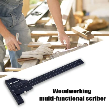 Durable Professional Multi Gauge Practical Vernier Caliper Measuring Tool Marking Multifunction Woodworking Ruler High Accuracy
Durable Professional Multi Gauge Practical Vernier Caliper Measuring Tool Marking Multifunction Woodworking Ruler High Accuracy