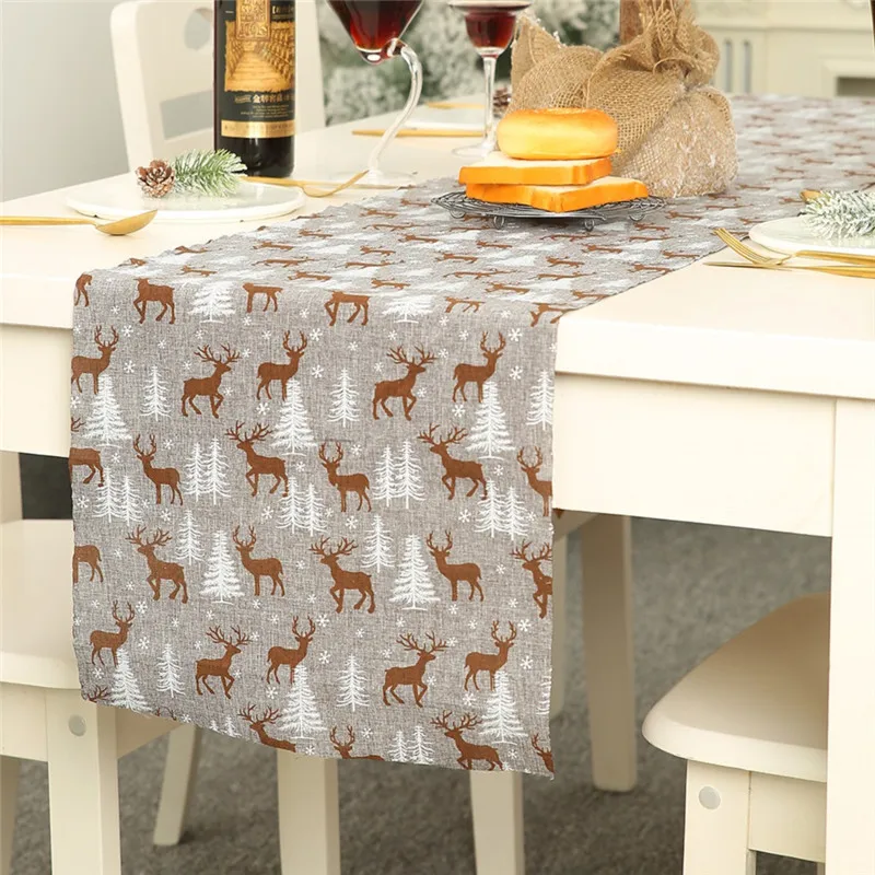 Christmas Table Runner Vintage Tablecloth Large Rectangular Table Cloth Snow Deer Print Table Cover Table Party Decor
Christmas Table Runner Vintage Tablecloth Large Rectangular Table Cloth Snow Deer Print Table Cover Table Party Decor