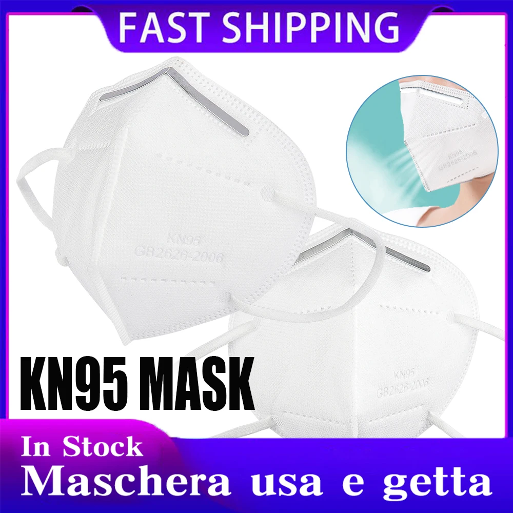 50PCS KN95 Face Mask 5 Layer Masks Anti Dust KN95 Protective Masks KN95 Respirator Anti PM2.5 Mouth Mask Safety
50PCS KN95 Face Mask 5 Layer Masks Anti Dust KN95 Protective Masks KN95 Respirator Anti PM2.5 Mouth Mask Safety