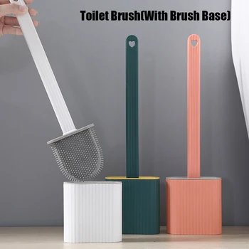 Bathroom Non Slip Home Soft Bristles TPR Deep Cleaner Toilet Brush Wall Mounted With Holder Quick Drying Hanging Hygienic
Bathroom Non Slip Home Soft Bristles TPR Deep Cleaner Toilet Brush Wall Mounted With Holder Quick Drying Hanging Hygienic