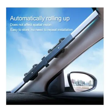 Automatic Telescopic Car Front Windshield Retractable Sunshade Rear Window Sun Visior Heat Insulation UV Protection Curtain 
Automatic Telescopic Car Front Windshield Retractable Sunshade Rear Window Sun Visior Heat Insulation UV Protection Curtain