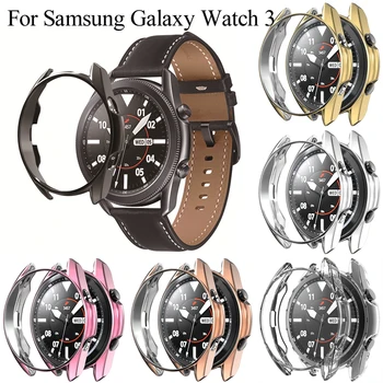 1PC Ultra Thin Plating Soft Frame TPU Protective Case Bumper Cover Watch Shell Protector for Samsung Galaxy Watch 3 41mm 45mm
1PC Ultra Thin Plating Soft Frame TPU Protective Case Bumper Cover Watch Shell Protector for Samsung Galaxy Watch 3 41mm 45mm