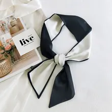 Two-Color Silk Scarf 2021 Solid Color Scarf Women Silk Scarf Small Handle Bag Ribbons Female Neckerchief Head Long Scarves
Two-Color Silk Scarf 2021 Solid Color Scarf Women Silk Scarf Small Handle Bag Ribbons Female Neckerchief Head Long Scarves
