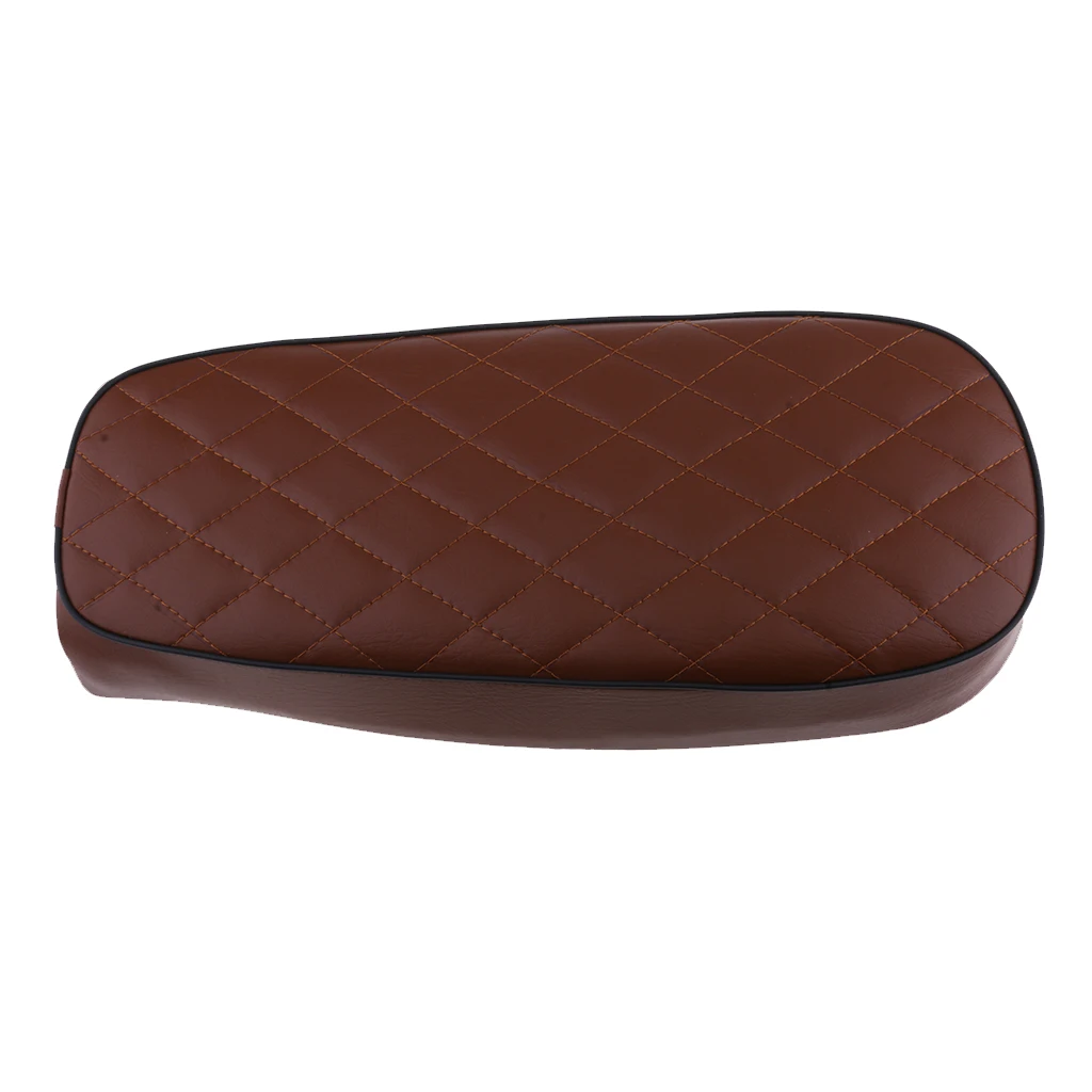 Light Brown Saddle Cafe Racer Rhombus Vintage Seat Cushion for Honda CG125 Light Brown Saddle Cafe Racer Rhombus Vintage Seat Cushion for Honda CG125