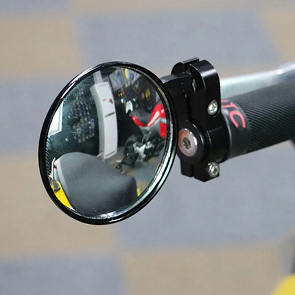 Bicycle Adjustable Rear View Mirror Handlebar Universal MTB Road Bike Wide Range ConvexMirror Cycling Rearview Ayna BC0006 (3)