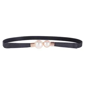 Women Fashion Solid Color Buckle Waist Belt Vintage Pearl Buckles Casual PU Leather Belts for Leisure Dress Jeans Wild Waistband
Women Fashion Solid Color Buckle Waist Belt Vintage Pearl Buckles Casual PU Leather Belts for Leisure Dress Jeans Wild Waistband
