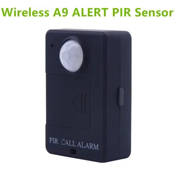 Mini PIR Alarm Sensor A9 Infrared GSM Wireless Alarm High Sensitivity Monitor Motion Detection Anti-theft EU Plug