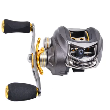 Casting Reels Bait Cast Fishing Reel 13+1 Ball Bearings 6.3:1 Gear Ratio Left/ Right Handle Metal Spool Moulinet Casting Wheel
Casting Reels Bait Cast Fishing Reel 13+1 Ball Bearings 6.3:1 Gear Ratio Left/ Right Handle Metal Spool Moulinet Casting Wheel
