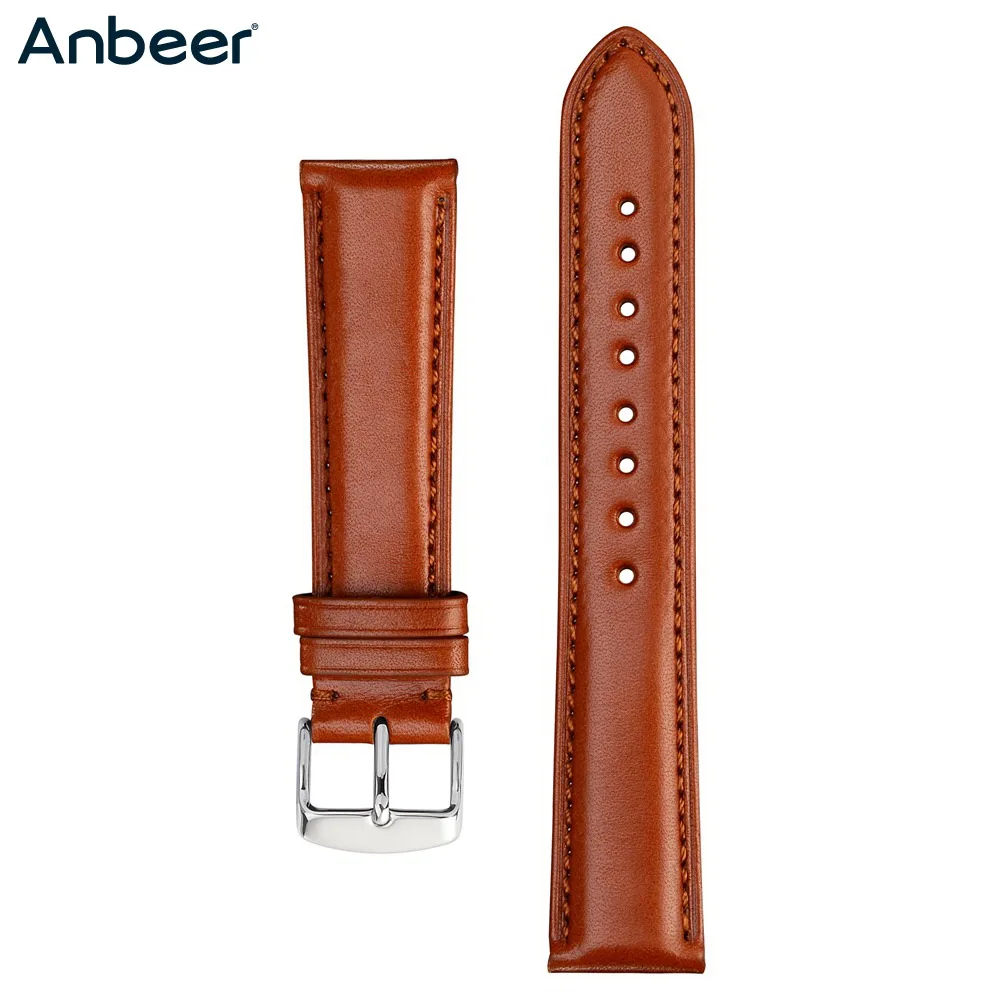 Anbeer Watchband 18mm 20mm 22mm Brown with Rose Gold Buckle Men Women Replacement Belt Vintage Genuine Leather Watch Strap
Anbeer Watchband 18mm 20mm 22mm Brown with Rose Gold Buckle Men Women Replacement Belt Vintage Genuine Leather Watch Strap