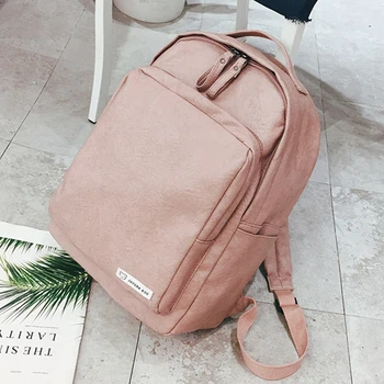 2020 Trend Design Fashion Backpack Women Casual Zipper Solid Color Waterproof School Bag Teenage Girls Simple Leather Backpack
2020 Trend Design Fashion Backpack Women Casual Zipper Solid Color Waterproof School Bag Teenage Girls Simple Leather Backpack