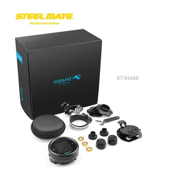 

Steelmate ET-910AE Tyre Pressure 24x7 Monitoring System Quick Fix/Release Design 2-Sensors Tyre Pressure Detector
