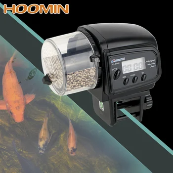 HOOMIN With Timer Feeding Dispenser 100ML Automatic Fish Feeder Aquarium Fish Feeder LCD Display for Aquarium Fish Tank
HOOMIN With Timer Feeding Dispenser 100ML Automatic Fish Feeder Aquarium Fish Feeder LCD Display for Aquarium Fish Tank
