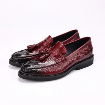Men's Business Formal Wear Leather Shoes Men's Oxfords Embossed Crocodile Pattern Leather Shoes Style
Men's Business Formal Wear Leather Shoes Men's Oxfords Embossed Crocodile Pattern Leather Shoes Style