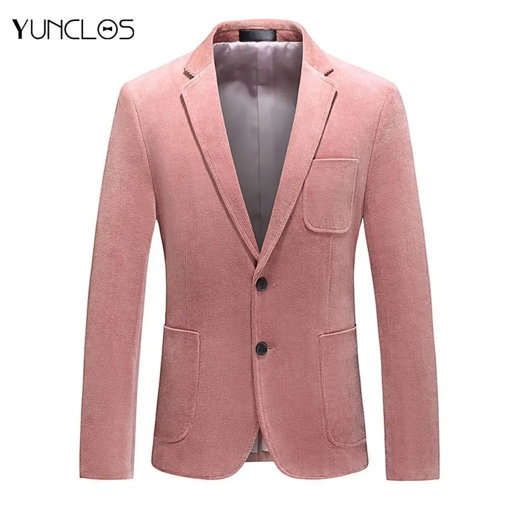 YUNCLOS High Quality Men Blazer Men's Solid Color Personality Single Breasted Blazer Jaceket Large Size Men Casual Blazer Suit
YUNCLOS High Quality Men Blazer Men's Solid Color Personality Single Breasted Blazer Jaceket Large Size Men Casual Blazer Suit